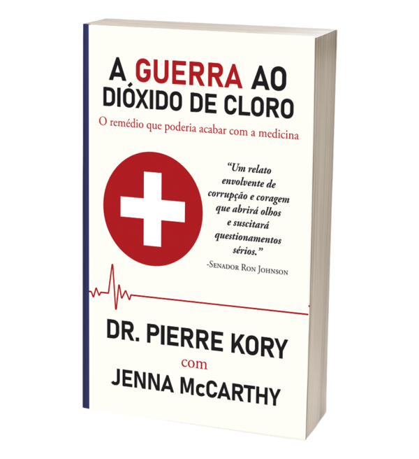 Capa da edição em português do livro de Pierre Kory e Jenna McCarthy